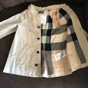 Burberry kids coat